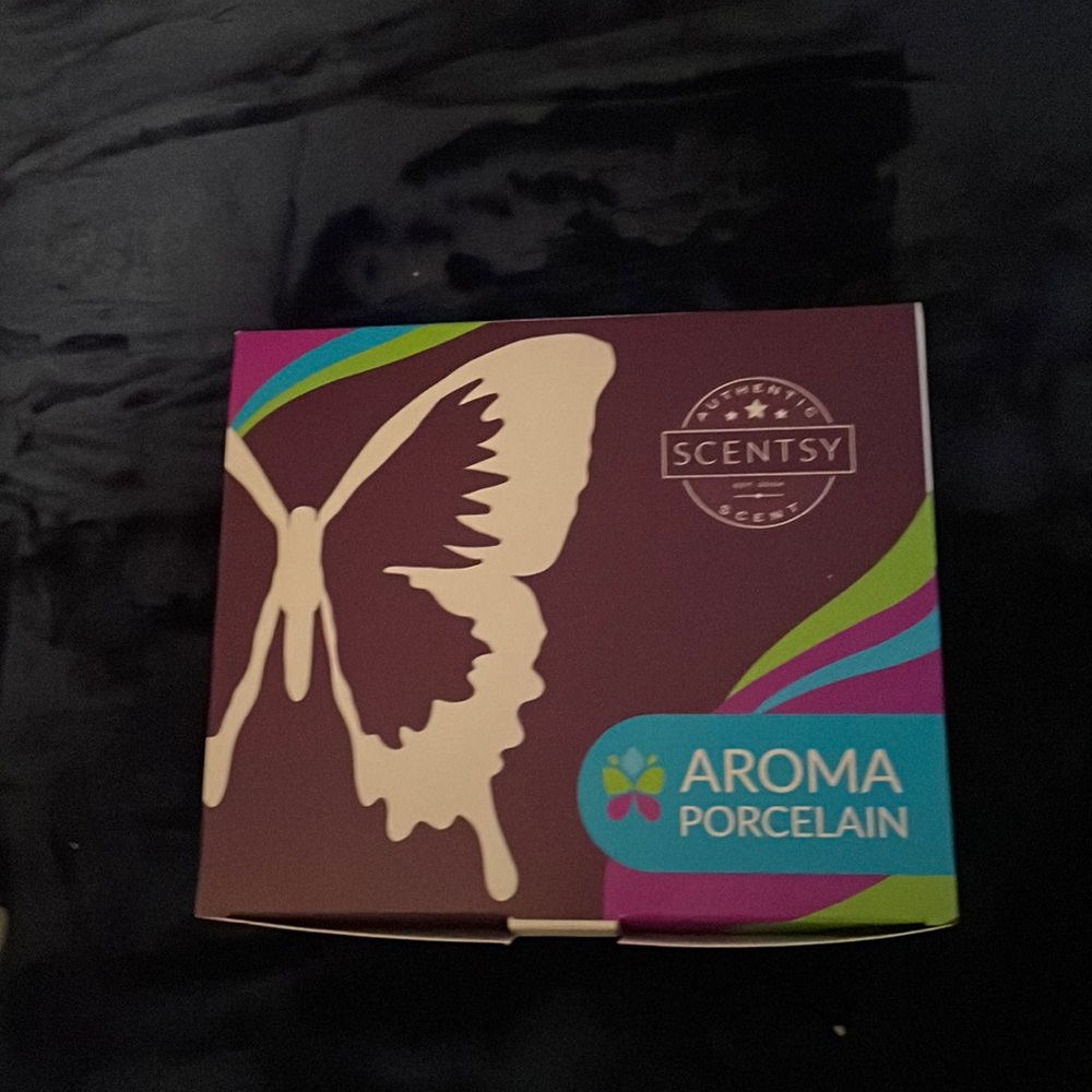 4 Scentsy aroma porcelain can be used with any Oils. Retired very snowy Bruce
